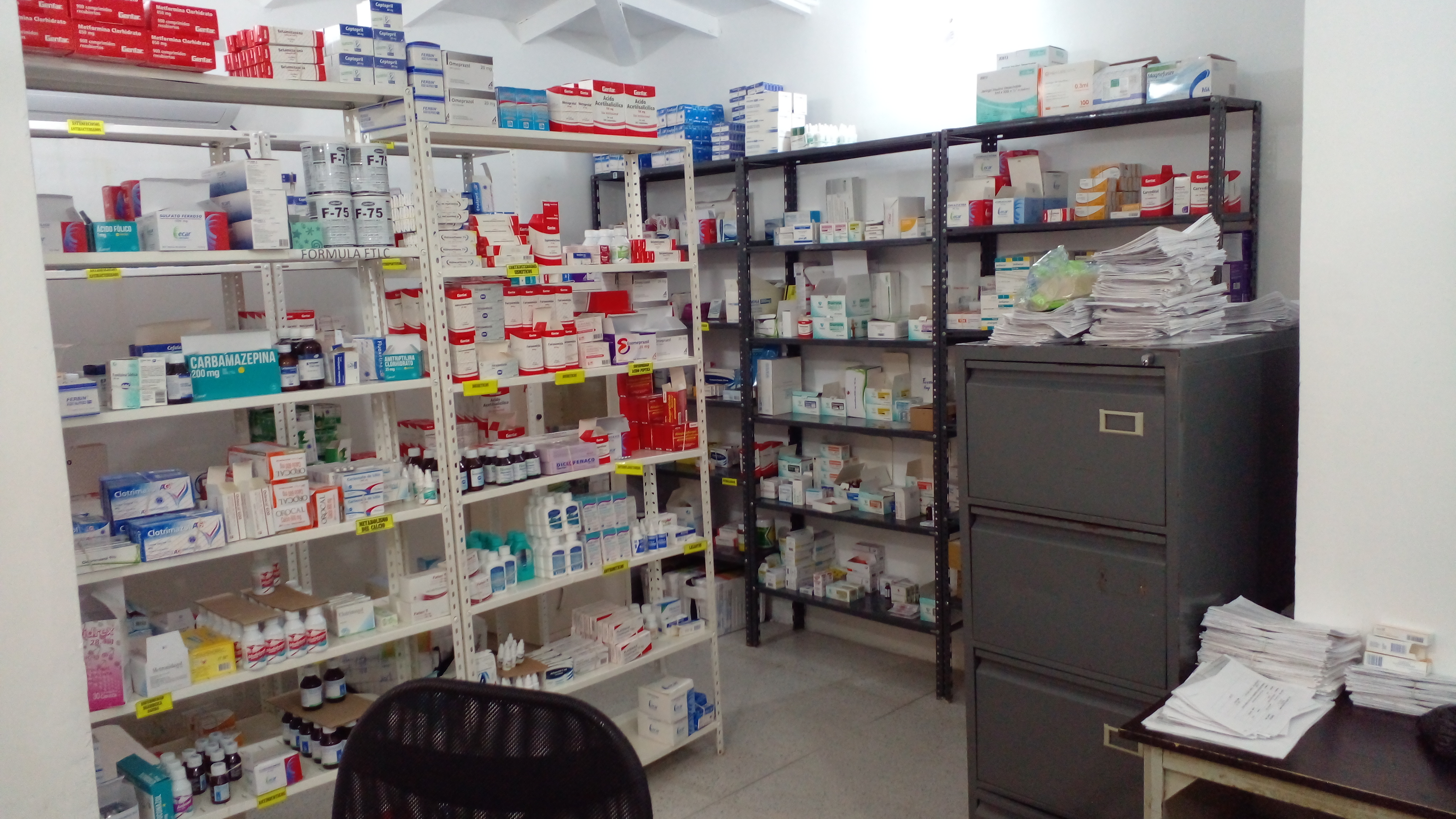 Recepción de Medicamentos